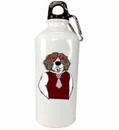 ขวดน้ำ aluminium Hipster dog bottle